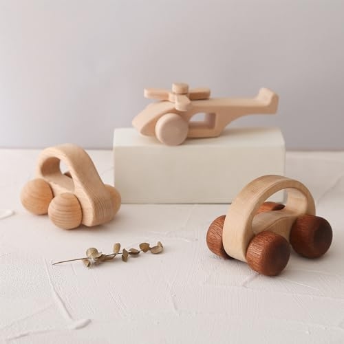 Wooden Baby Car and Airplane Toys