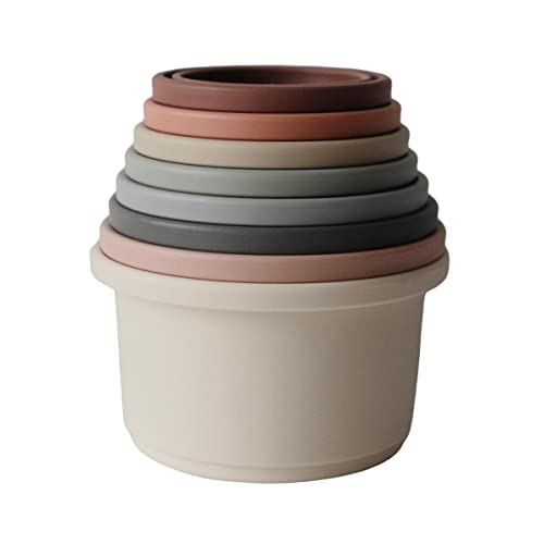 mushie Stacking Cups Toy Small Image