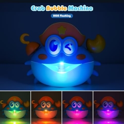 Light Up Crab Bath Bubble Maker