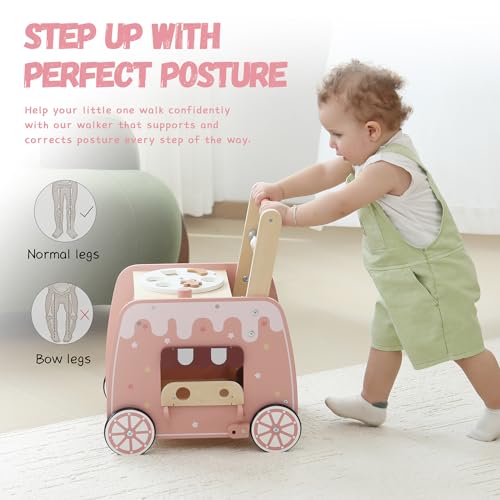 Wooden Baby Walker Small Image