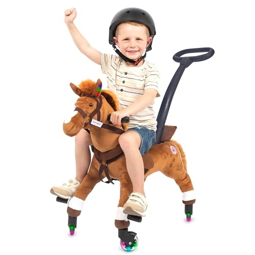 Power Pony Ride On Toy for 2+ Kids