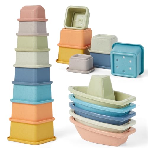 Mold Free Bath Toys for Kids Ages 1-3