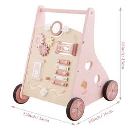 Small image of the Beright Wooden Baby Walker