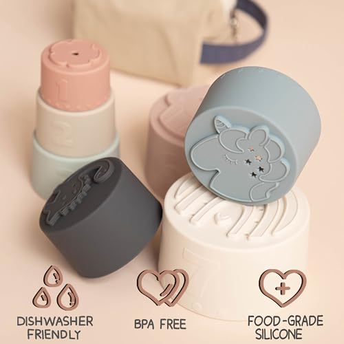 Moonkie Stacking Cups Toy