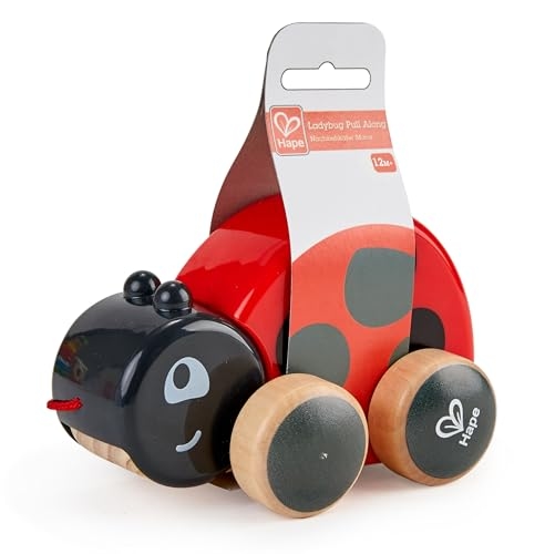 Hape Ladybug Pull-Along Toy