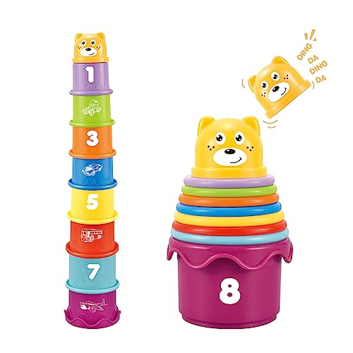 Cosaway Baby Stacking Nesting Cups Toys