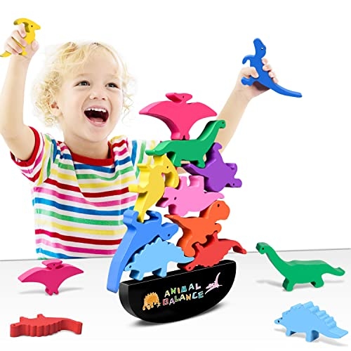 FFTROC Montessori Dinosaur Toys