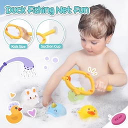 CUTE STONE Baby Bath Toys Small