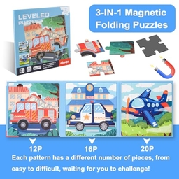 ASTARON Magnetic Puzzles for Toddlers - Small Image