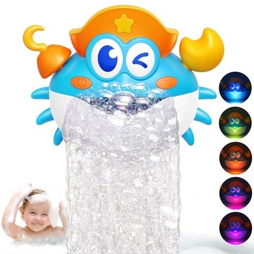 Light Up Crab Bath Bubble Maker