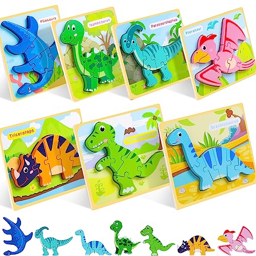TOY Life Toddler Puzzles Dinosaur Edition