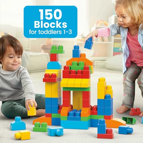 MEGA BLOKS First Builders Toddler Blocks Toys Set