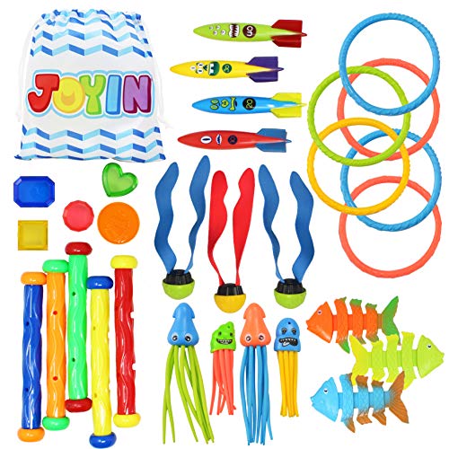 JOYIN 30 Pcs Diving Pool Toys Set Image
