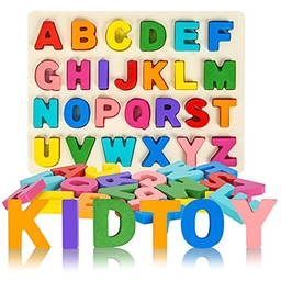 Alphabet Puzzle Wooden Puzzles for Toddlers