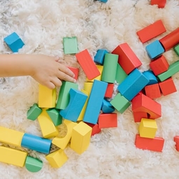 Melissa & Doug Wooden Building Blocks Set - Small Image