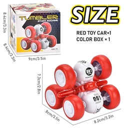 CDDZSW 6 Rounds Inertia 360° Rotating Stunt Car