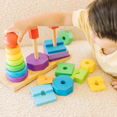 Melissa & Doug Geometric Stacker Small Image