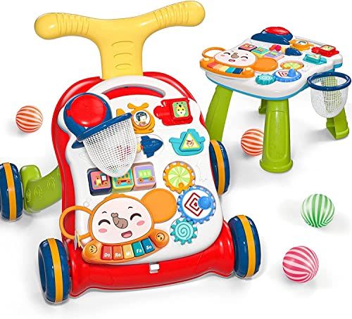 CUTE STONE Sit to Stand Learning Walker