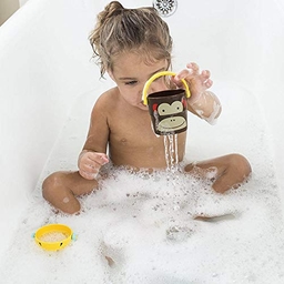Skip Hop Baby Bath Toy, Zoo Stack & Pour Buckets