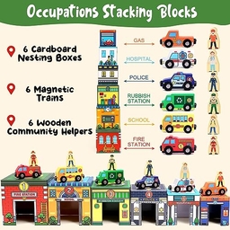 Small image of Atoylink Toddler Sorting and Stacking Toys