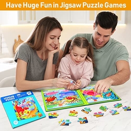 Magnetic Puzzles for Kids Ages 3-5 - Small