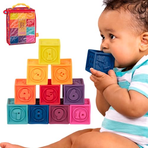 B. toys Baby Blocks – Stacking & Building Toys For Babies