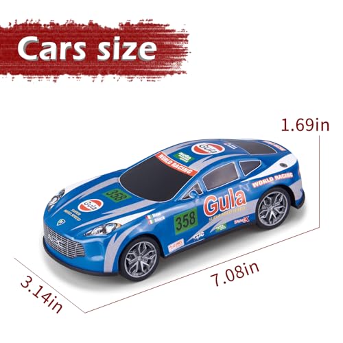 gkfescc 7 inch Friction Power Cars Toys - Small Image