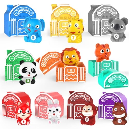 Montessori Animal Counting Toy Set