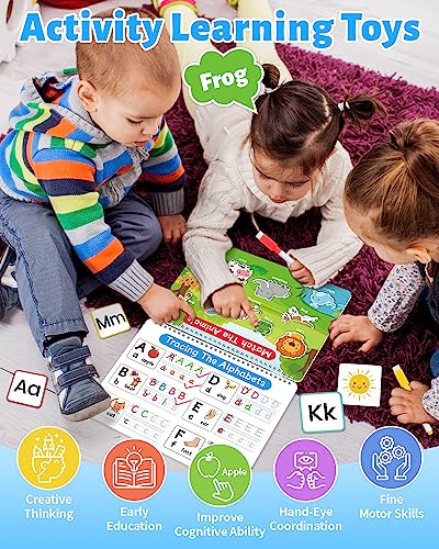 Benresive Montessori Busy Book for Toddlers