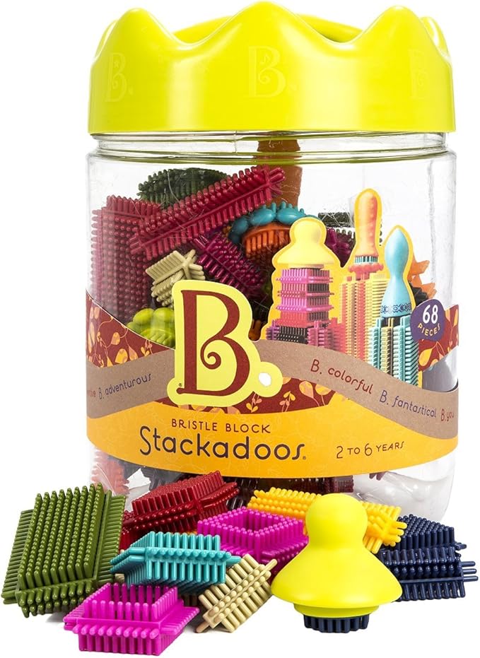 Battat Bristle Blocks Stackadoos