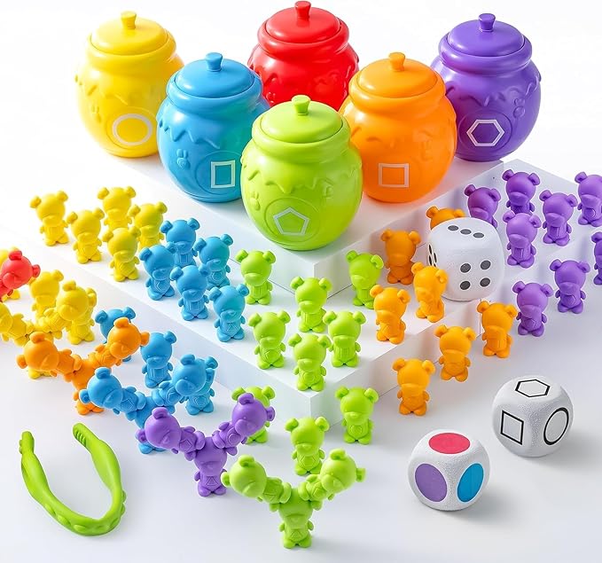JoyIn Play-Act Counting Sorting Bears Toy Set