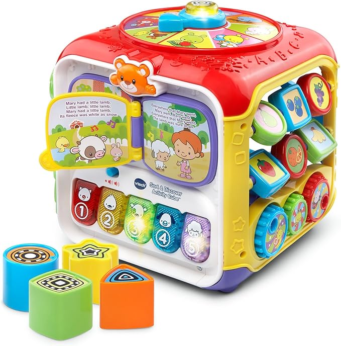 VTech Sort & Discover Activity Cube